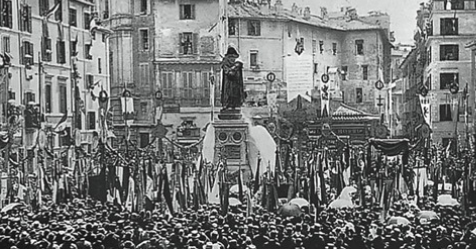 Alfredo Comandini: merito di un faentino la statua a Giordano Bruno – Niccolò Bosi